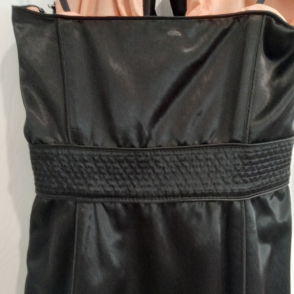 Marc Jacobs Black Satin Mini Halter Dress | 8 - Picture 9 of 16